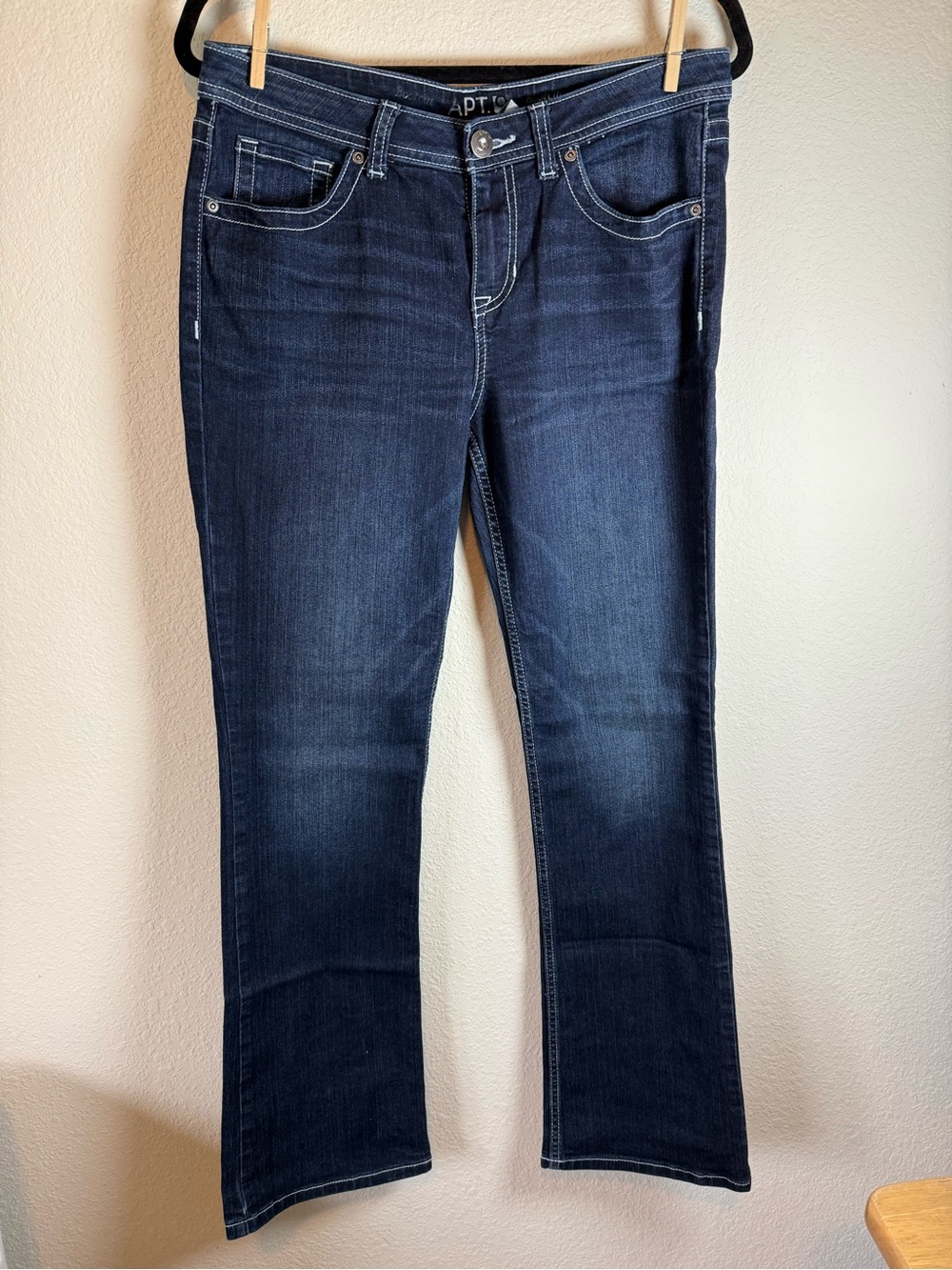 Apt. 9 Women's Dark Indigo Bootcut Jeans-size 10